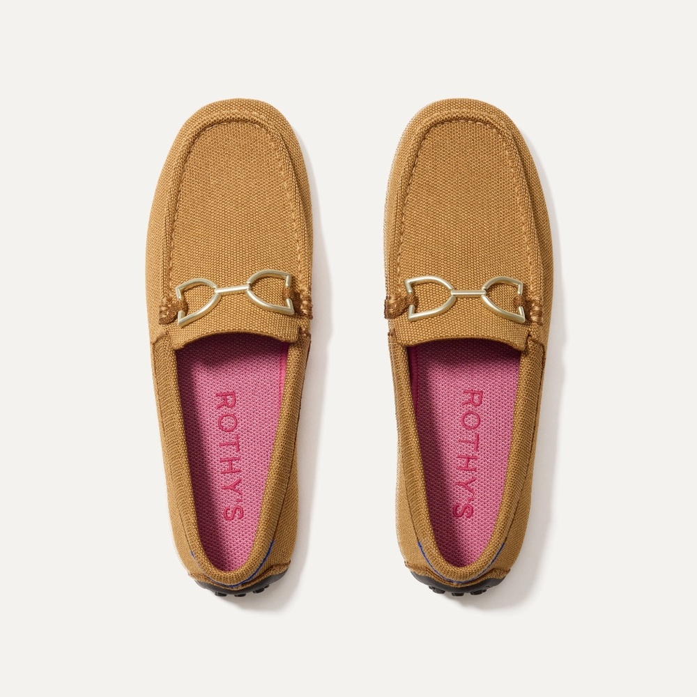 Rothy's The Double Bit Driver - Toasted Almond Size 9.5